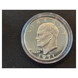 1971-S Eisenhower Silver Dollar Proof