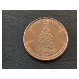 1 Ounce .999 Fine Copper Round