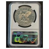 1972-S Eisenhower Silver Dollar Proof NGC PF68 Cameo