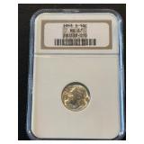 1953-S Roosevelt Dime NGC MS67