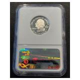 2008-S Arizona Silver Quarter Proof NGC PF70 Ultra Cameo