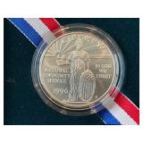 1996-S National Community Service Silver Dollar
