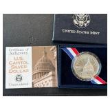 1994-D U.S. Capital Silver Dollar
