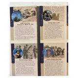 World War II Tribute Kennedy Half Dollars Colored