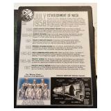 Race to Space Colorized Kennedy Half Dollars