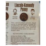 Lincoln-Kennedy Cent Coincidences