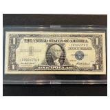 1957 Blue Seal $1 Dollar Silver Certificate Star Note Uncirculated