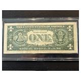 1957 Blue Seal $1 Dollar Silver Certificate Star Note Uncirculated