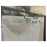 100 Steel Wheat Cents