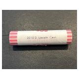 2010-D Uncirculated Lincoln Cent Roll