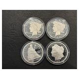 Silver Plated Replica Coins