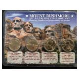 Mount Rushmore Presidential Dollars