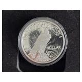 Silver Plated Peace Dollar Replica Set