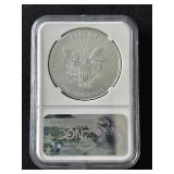 2017 Silver Eagle Early Release NGC MS70