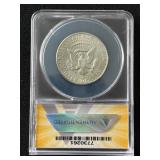 1965 Kennedy Half Dollar Special Mint ANACS SP66