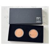 Buffalo and Indian 1 Ounce .999 Copper Rounds