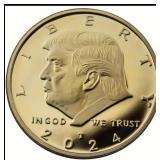 5 New President Donald Trump Take America Back 2024 Collector Coins 5 New President Donald Trump Take America Back 2024 Collector Coins