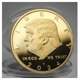 5 New President Donald Trump Take America Back 2024 Collector Coins 5 New President Donald Trump Take America Back 2024 Collector Coins