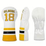 Happy Gilmore Adam Sandler Movie Boston Bruins Hockey Style #18 Golf Club Head Covers - Brand New Happy Gilmore Adam Sandler Movie Boston Bruins Hockey Style #18 Golf Club Head Covers - Brand New
