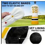 Happy Gilmore Adam Sandler Movie Boston Bruins Hockey Style #18 Golf Club Head Covers - Brand New Happy Gilmore Adam Sandler Movie Boston Bruins Hockey Style #18 Golf Club Head Covers - Brand New