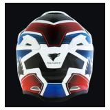 Brand New MX Force MHS39 Jet Motocross Helmet - Red, White & Blue - Adult Size Medium *N Brand New MX Force MHS39 Jet Motocross Helmet - Red, White & Blue - Adult Size Medium *N