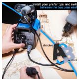 WEP 939-III Dual Pen Wood Burning Pyrography Kit - Brand New *B WEP 939-III Dual Pen Wood Burning Pyrography Kit - Brand New *B