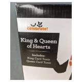 Way to Celebrate King and Queen of Hearts Adult Costume Set - Brand New Way to Celebrate King and Queen of Hearts Adult Costume Set - Brand New
