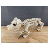 Halloween Decor Lot: 3x5 ft Flag & Dog Skeleton Prop - Brand New Halloween Decor Lot: 3x5 ft Flag & Dog Skeleton Prop - Brand New