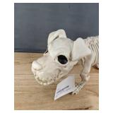 Halloween Decor Lot: 3x5 ft Flag & Dog Skeleton Prop - Brand New Halloween Decor Lot: 3x5 ft Flag & Dog Skeleton Prop - Brand New