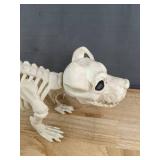 Halloween Decor Lot: 3x5 ft Flag & Dog Skeleton Prop - Brand New Halloween Decor Lot: 3x5 ft Flag & Dog Skeleton Prop - Brand New