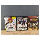 8 PlayStation 2 and PS3 Videogames: Mortal Kombat, Madden NFL 2002 & 2003, Lego Star Wars *C 8 PlayStation 2 and PS3 Videogames: Mortal Kombat, Madden NFL 2002 & 2003, Lego Star Wars *C