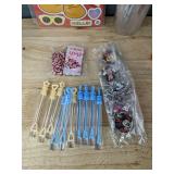Mickey and Minnie Mouse Party Supplies - Cups, Straws, Stickers, Bubbles - Brand New Mickey and Minnie Mouse Party Supplies - Cups, Straws, Stickers, Bubbles - Brand New