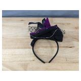 Halloween Costume Accessories: 2 Plus Size Tights & 2 Witch Headbands - Brand New Halloween Costume Accessories: 2 Plus Size Tights & 2 Witch Headbands - Brand New