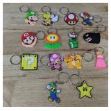 14 Super Mario Brothers Keychains - Brand New 14 Super Mario Brothers Keychains - Brand New