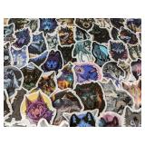 60 Wolf Stickers Assorted Designs - Brand New 60 Wolf Stickers Assorted Designs - Brand New