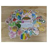 100 Waterproof Cute Vinyl Stickers: Animals, Food, and Fun - Brand New 100 Waterproof Cute Vinyl Stickers: Animals, Food, and Fun - Brand New