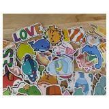 100 Waterproof Cute Vinyl Stickers: Animals, Food, and Fun - Brand New 100 Waterproof Cute Vinyl Stickers: Animals, Food, and Fun - Brand New