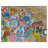 100 Waterproof Cute Vinyl Stickers: Animals, Food, and Fun - Brand New 100 Waterproof Cute Vinyl Stickers: Animals, Food, and Fun - Brand New