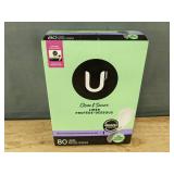 28 Tampax Radiant Tampons & 80 U by Kotex Liners - Brand New 28 Tampax Radiant Tampons & 80 U by Kotex Liners - Brand New