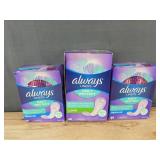 142 Always Liners Daily Protect Feminine Hygiene - Brand New 142 Always Liners Daily Protect Feminine Hygiene - Brand New