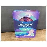 142 Always Liners Daily Protect Feminine Hygiene - Brand New 142 Always Liners Daily Protect Feminine Hygiene - Brand New