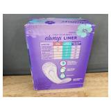 142 Always Liners Daily Protect Feminine Hygiene - Brand New 142 Always Liners Daily Protect Feminine Hygiene - Brand New