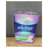 142 Always Liners Daily Protect Feminine Hygiene - Brand New 142 Always Liners Daily Protect Feminine Hygiene - Brand New