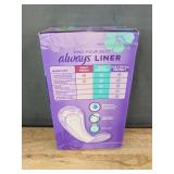 142 Always Liners Daily Protect Feminine Hygiene - Brand New 142 Always Liners Daily Protect Feminine Hygiene - Brand New