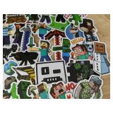 50 Minecraft Stickers: Video Game Characters and Blocks, Assorted Designs - Brand New 50 Minecraft Stickers: Video Game Characters and Blocks, Assorted Designs - Brand New