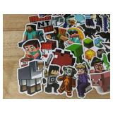 50 Minecraft Stickers: Video Game Characters and Blocks, Assorted Designs - Brand New 50 Minecraft Stickers: Video Game Characters and Blocks, Assorted Designs - Brand New