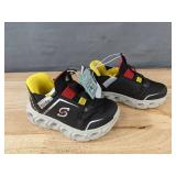 S Sport by Skechers Boys Light-Up Sneakers Size 8 Black - Brand New S Sport by Skechers Boys Light-Up Sneakers Size 8 Black - Brand New