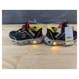 S Sport by Skechers Boys Light-Up Sneakers Size 8 Black - Brand New S Sport by Skechers Boys Light-Up Sneakers Size 8 Black - Brand New