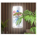 Coors Light LED Neon Beer Can Sign - Brand New Coors Light LED Neon Beer Can Sign - Brand New