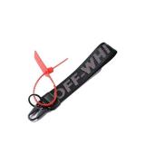 Off-White Keychain Lanyard Strap Black with Red Tag - Brand New Off-White Keychain Lanyard Strap Black with Red Tag - Brand New